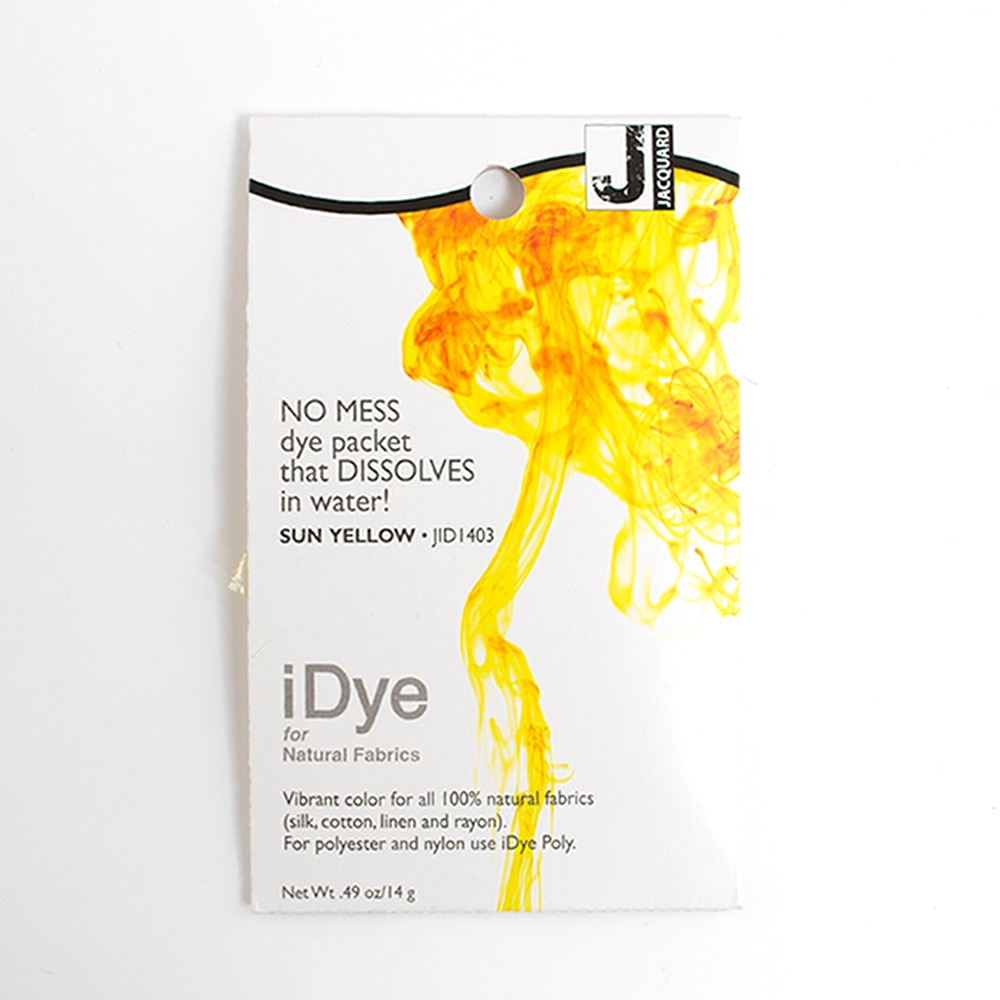 Jacquard, Fabric Dye, Art & School, iDye, 14gm, 47171, Sun Yellow